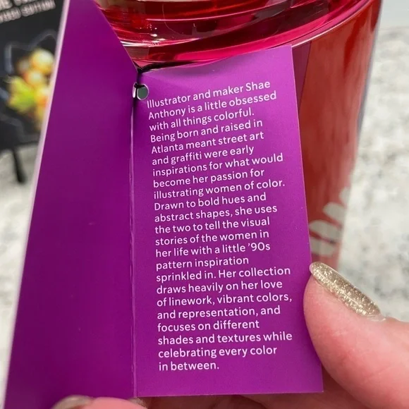 Starbucks 2024 Spring SS Collab x Shae Anthony. NWT. Beautiful and bright! - Picture 10 of 13